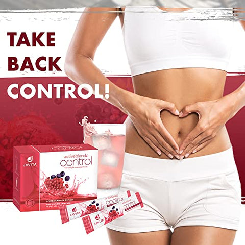 ActiveBlendz Control Pó de Romã – Bebida Instantânea de Frutas Feita de Uva | Marca Javita - Javita
