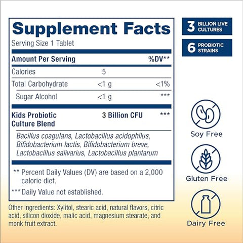 Kids Probiotic Gummies – Suporte Digestivo para Crianças, 60 Gomas - Renew Life