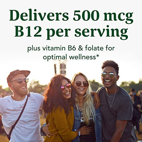 Methyl B12 – Vegano – Inclui Metilfolato, Vitamina B12 | Comprimidos | 60 g - MegaFood