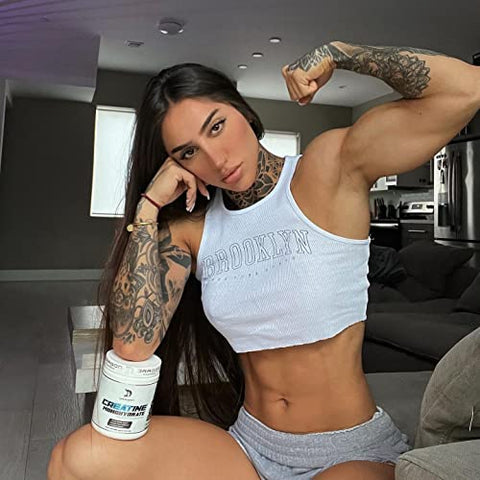 Creatine Monohydrate – Recuperação Muscular, Pós-Treino, Suporte Antioxidante (60 Porções, Sem Sabor) - DRAGON PHARMA