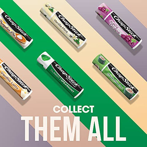 Classic Spearmint – Bálsamo Labial em Tubos, Cuidado Labial com Spearmint – 4,25g (Embalagem com 12 unidades) - ChapStick