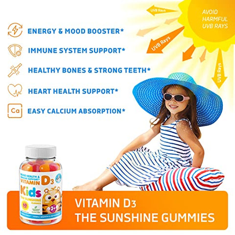 DR. MORITZ - Vitaminas D em Gomas para Crianças