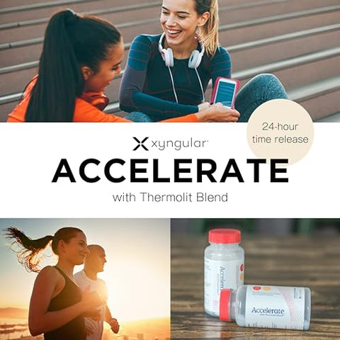 X xyngular - Xyngular Accelerate com Thermolit Blend | 30 Comprimidos | Vegano | Sem Glúten | Cápsulas para Energia
