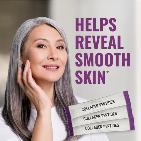 Pó de Peptídeos de Colágeno Live Conscious em Pacotes – Colágeno Hidrolisado em Pó – Cabelo, Pele, Unhas – Embalagem sem Sabor – 100% Natural