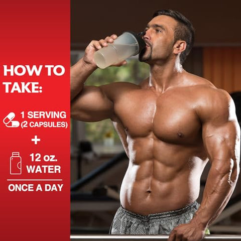 Energixir - Testosterone Booster 78,000mg – Fórmula Ultra Potente Premium de Turkesterona para Homens, Aumento Muscular, Energia, Resistência, Força, Resistência – Marca