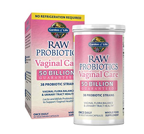 Vaginal: Cuidado íntimo feminino com probióticos – 30 cápsulas - Garden of Life