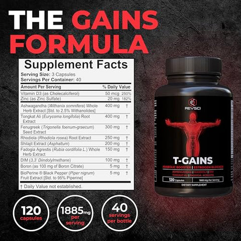 Revolution Science - Anabolic Booster: Potencialize seus ganhos com o melhor impulsionador anabólico – 100g