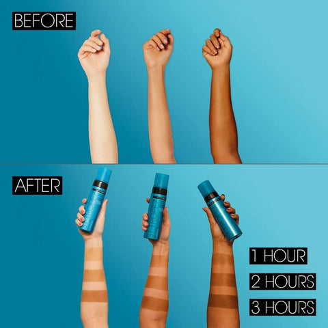 St.Tropez Mousse Autobronzeador Expresso, Bronzeado Falso de Ação Rápida, Desenvolve em 1-3 Horas, Acabamento Sem Listras, Vegano, Natural – St.Tropez