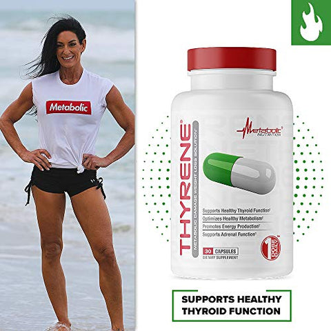 Thyrene – Suporte Orgânico para a Tireoide – 60 cápsulas - Metabolic Nutrition