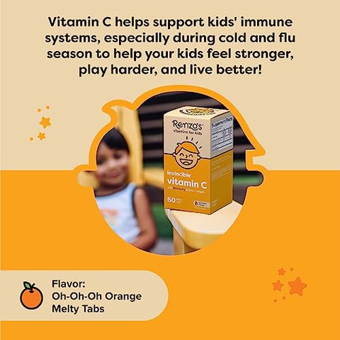 Renzo's - Renzo’s Vitamina C Infalível para Crianças com Sabugueiro – 100g