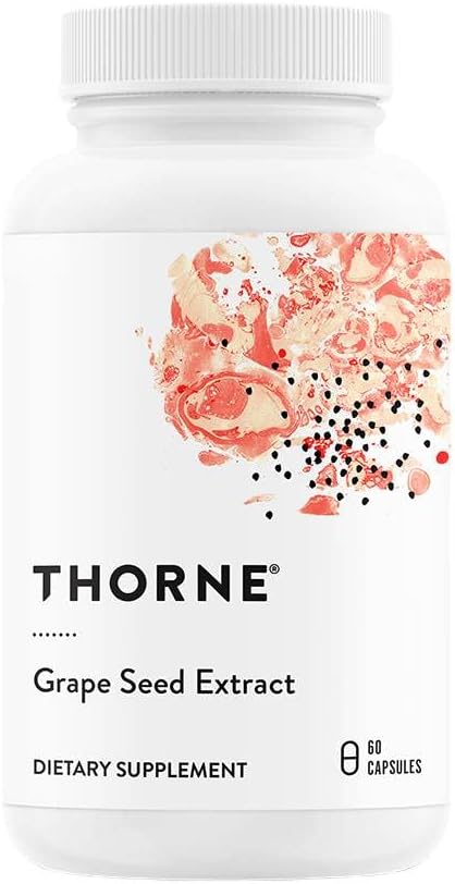 Extrato de Semente de Uva (Anteriormente O.P.C.-100) – Fitossomo de Semente de Uva para Suporte Antioxidante – 60 Cápsulas - THORNE