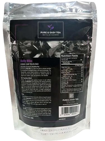 Pure And Easy Tea - Chá Puro e Fácil, Bem-Estar Abdominal, Limpeza – Marca: