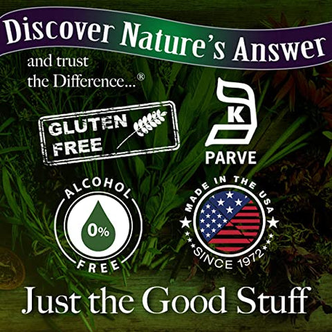 Nature's Answer - Natures Answer’s Extrato de Frutas de Mirtilo para os Olhos 60ml | Suporte para Olhos e Visão | Rico em Antioxidantes | Promove Circulação Sanguínea | Alivia Vermelhidão e