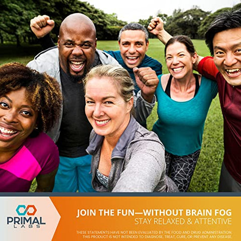 Primal Labs - Primal Health CogniForce – Memória Potente para o Cérebro – 60 cápsulas