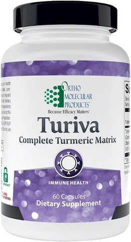 Turiva 60ct – Fórmula Avançada para Saúde e Bem-Estar – 60 Cápsulas - Ortho Molecular Products