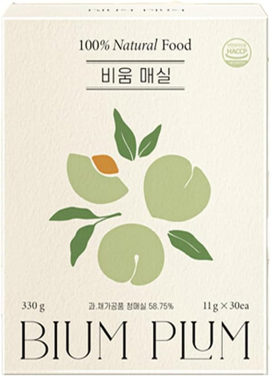 ZIOSTAND - HONORSBLUE Bium Plum – Suplemento Herbal de Ameixa Fermentada para Saúde Digestiva, Vegano, Ingredientes Naturais, Suporte para o Intestino, 100% Natural, Sem Aditivos – 30 Pacotes