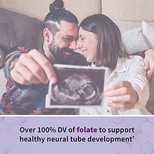 Garden of Life - Multivitamínico Pré-Natal para Mulheres da Whole Foods com Biotina e Ferro – Saúde e Nutrição para Gestantes