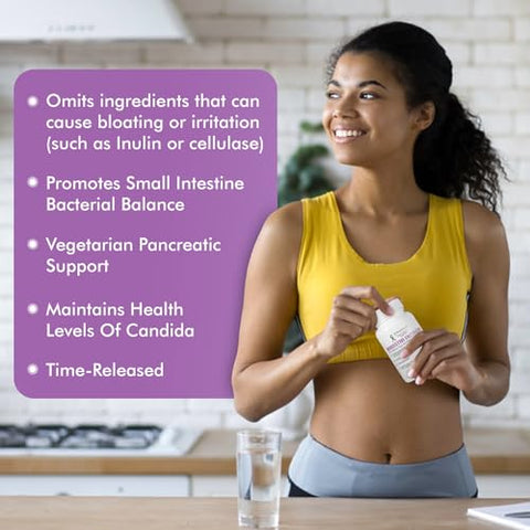 TJ Nutrition - Enzimas Digestivas para Estômagos Sensíveis – Suporte ao Nervo Vago, Suporte Pancreático Vegetariano, Fórmula de Liberação Controlada para Saúde Intestinal Ótima, Aumenta a Digestão de Alimentos