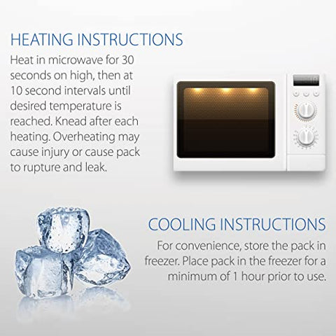 Soft Comfort CorPak – Terapia Quente e Fria, 10″ x 13″, Fabricado nos EUA – 2 Pacotes - Core Products