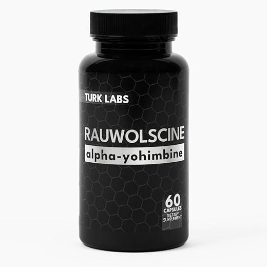Rauwolscine (Alpha Yohimbine) Labs – Suprime o Apetite, Aumenta a Energia, Acelera o Metabolismo | 100% Natural e Eficaz - Turk