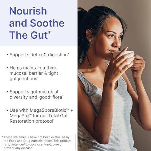 MegaMucosa – Pó para Revestimento do Intestino – Suplemento para a Saúde Intestinal - Microbiome Labs