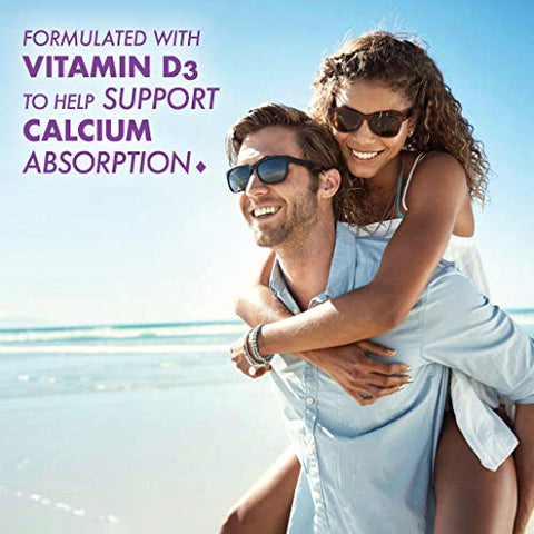 Nutrition – Cálcio Sem Leite 1.200 mg + Vitamina D3 400 UI – Alta Potência, Absorção Máxima – Fortaleça seus Ossos - Bluebonnet
