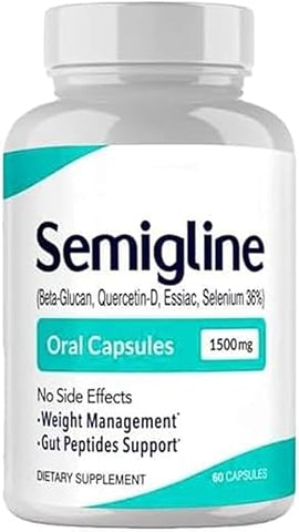tsoneoo - Semigline Capsules: Cápsulas para Desintoxicação e Restauração da Digestão, 60 Cápsulas para Saúde Intestinal (1)