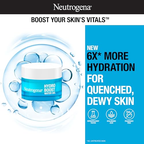 Hydro Boost Kit de Cuidados com a Pele, Hidratante Facial em Gel Hydro Boost para Hidratação de 48 Horas, 50ml - Neutrogena