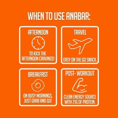 FINAL BOSS PERFORMANCE ANABAR - Anabar Barra de Proteína, a Barra de Doces Rica em Proteínas, Incrivelmente Deliciosa, Sem Álcoois Açucarados, Alimento Real (12 Barras, Sabor Incrível de Biscoito Monstro de Chocolate ao Leite)