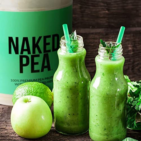 Naked Nutrition - Proteína de Ervilha Naked Pea Isolada – Baseada em Plantas, Vegetariana – 100% Natural e Rica em Nutrientes