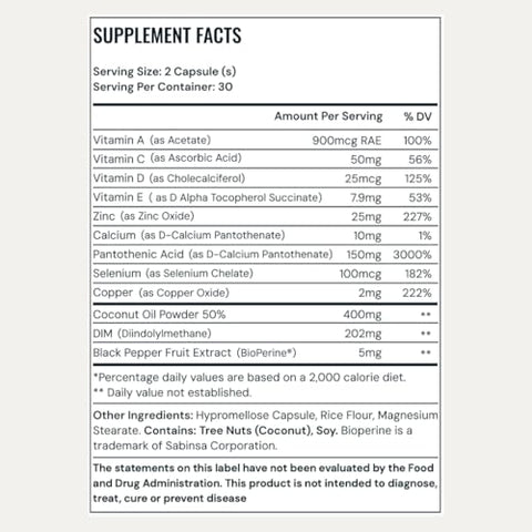 Pore Favor - POREFAVOR – Suplemento para Acne com DIM e Zinco 10 ativos, combate as 4 fases do desenvolvimento da acne. Vitaminas para Pele Limpa, Manchas e Imperfeições