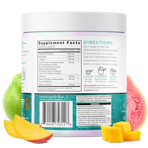 Pré-Treino para Mulheres, Bomba Aumentada – 250g - One Sol