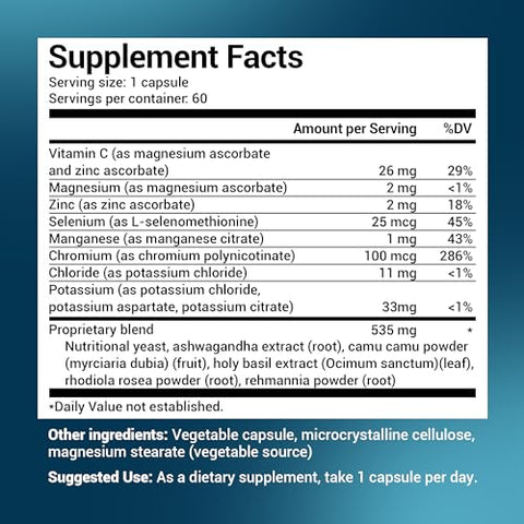 Dr. Berg Nutritionals - Dr. Berg Adrenal: Suplemento para Adrenais – Aumente sua Energia e Bem-Estar
