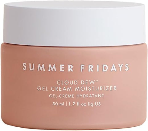 Gel Creme Hidratante Facial Summer Fridays Cloud Dew – Leve e Hidratante com Ácido Hialurônico e Ceramidas para Hidratação Preenchedora da Pele (50ml)