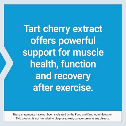 Tart Cherry com CherryPURE® – Antocianinas, Estresse Oxidativo, Recuperação Muscular, Suporte ao Exercício, Conforto Muscular – 60 Cápsulas Vegetarianas, Livre de Glúten, Não-OGM - Life Extension