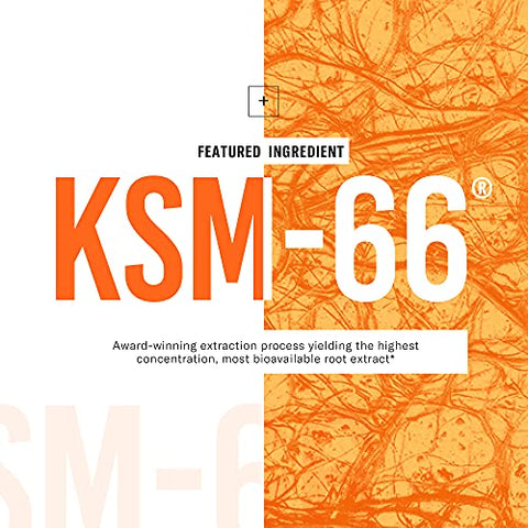 Physician's CHOICE - KSM-66 Extrato de Raiz de Ashwagandha em Pó – Redução de Estresse e Melhora do Humor – 60g