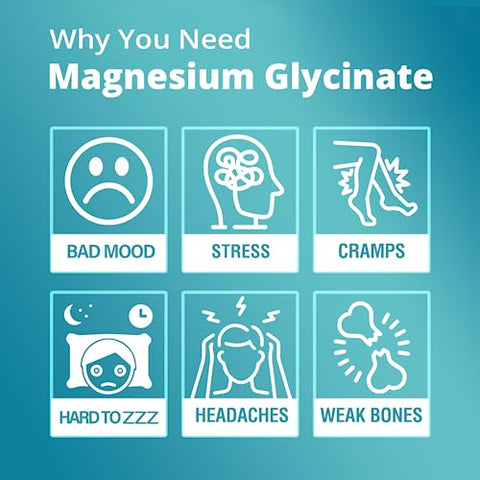 envycure - Gomas de Magnésio Glicinato sem Açúcar 400mg com Ashwagandha, B1, B3, Rhodiola Rosea