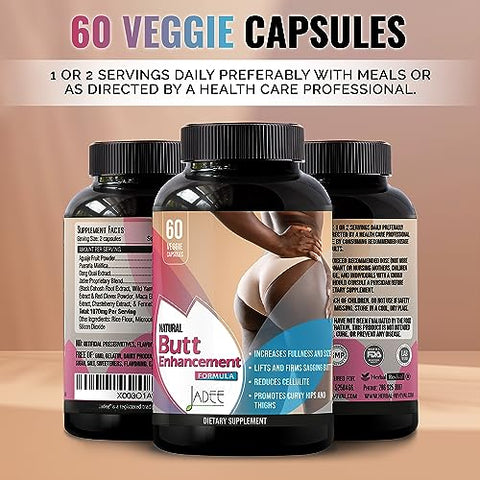 Jadee - Pílulas para Aumentar o Bumbum – Potencialize seu Bumbum com Resultados Incríveis!