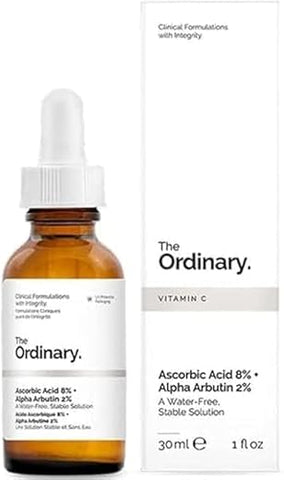 THE ORDINARY - The Ordinary Ácido Ascórbico 8% + Alpha Arbutin 2% 30ml – Clareador Facial