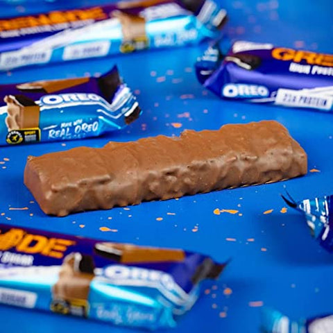 Barra Grenade Alta Proteína, Baixo Açúcar, Sabor Baunilha, 12 x 60g – Oreo