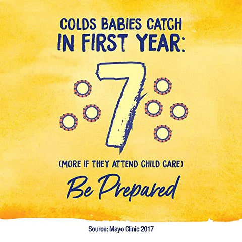 ColdCalm Baby – Gotas de Uso Único para Alívio dos Sintomas de Resfriado, como Espirros, Coriza e Congestão Nasal – Estéril e Não Sonolento – 30 Unidades - Boiron