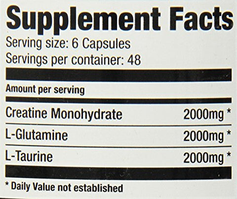 Biovolumizing Crea/Max – Cápsulas 2000mg (288 Caps) | Aumento de Massa Muscular - Ultimate Nutrition