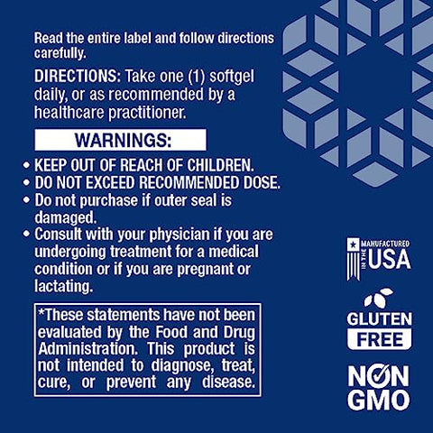 Brain Fog Relief: Fórmula Nootrópica Livre de Cafeína, de Ação Rápida, Ajuda a Clarear a Mente – Sem Glúten, Não-OGM – 30 Softgels - Life Extension