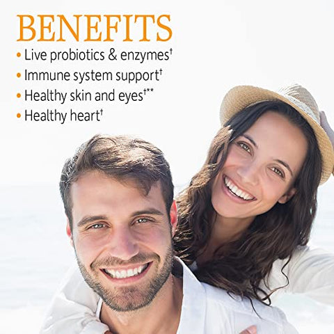 Proteína Vegana Orgânica de Baunilha 22g – Vitamina C Vitamin Code 120 Cápsulas – Pacote Promocional - Garden of Life