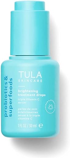 Skin Care Brightening Treatment Drops – Serum de Vitamina C, Ilumina a Aparência da Pele Opaca | TULA Skin Care - TULA