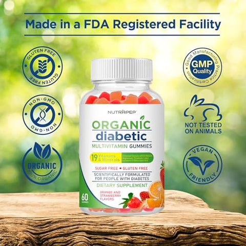 NutraPep - Gomas mastigáveis premium de multivitaminas para mulheres – Marca: Primeiro