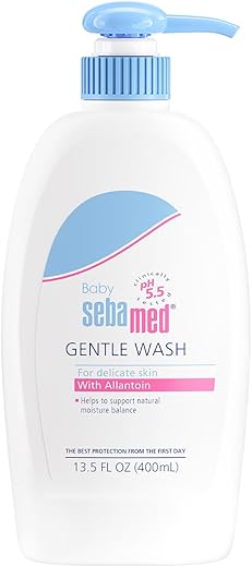 SEBAMED - Sebamed Baby Gentle Wash Extra Suave para Pele Delicada (400ml) – Higiene e Cuidados para Bebês