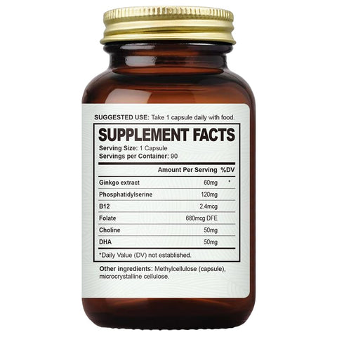 oppuland - Ginkgo Phosphatidylserine – Suplemento para o Cérebro que Suporta a Mente – Marca Ginkgo