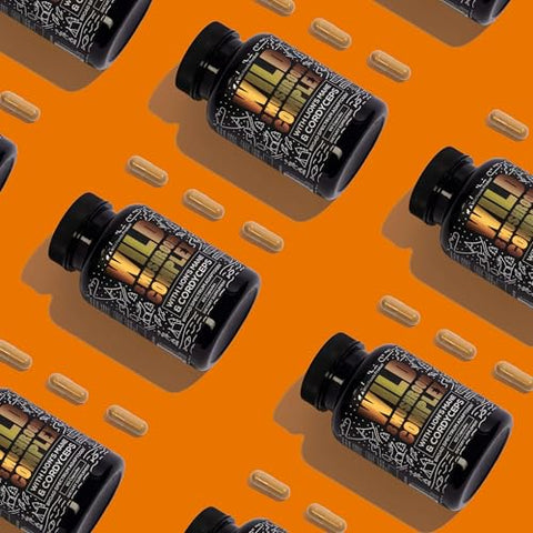 Complexo de Suplemento de Cogumelos Premium Wild Foods | Extrato de Cogumelo 13 Cogumelos Orgânicos: Cabeça de Leão, Cauda de Peru, Reishi | 100% Natural e Potente