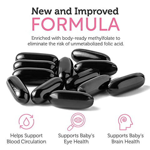 Prenatal Vitamin com DHA – Fórmula Completa para Gestantes - Zahler